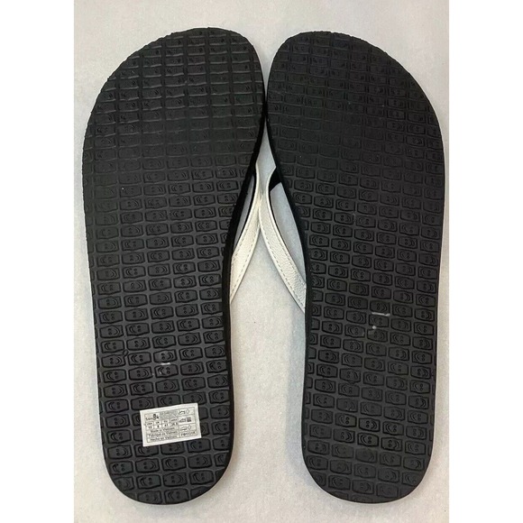 Sanuk Women's Yoga Mat Sandals Size 10 Black With White Straps - Picture 2 of 8